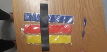 5 colores RESISTENCIA DE LA Yoga de bandas de goma interior al aire libre de equipos de Fitness de 0,35mm-1,1mm de Pilates entrenamiento deportivo elástico de entrenamiento bandas