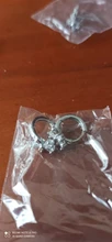 Piercing de Plata de Ley 925 para mujer, pendientes de aro con flor de cristal para mujer, joyería para fiesta y boda eh1348