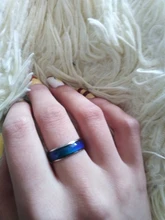 Cambiando de Color anillos humor emoción sentimiento temperatura anillos para los hombres y las mujeres parejas anillos tono joyería fina TT @ 88