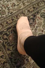 1 par de silicona herramienta de cuidado de pies agrietados hidratante Gel tacón calcetines roto Protector de cuidado de la piel, pedicura, monitores de salud masajeador