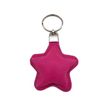 

Star leather Keychain done in Spain-High quality