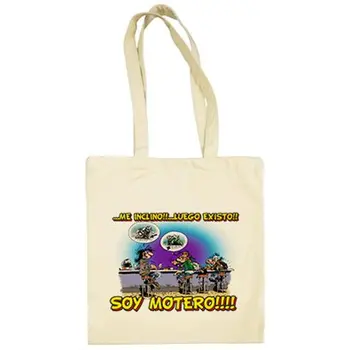 

Cloth bag I'm inclined therefore I'm Biker
