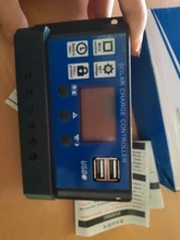 Controller Output-Regulator Home-Battery-Charger 60A Dual-Usb 10A 40A 24V 20A 12V PV