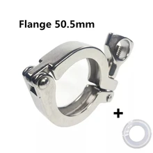 SS304 1.5 50.5MM Sanitary Stainless Steel Tri Clamp Clamps Clover for Ferrule
