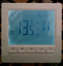 Myuet-termostato de calefacción alimentado por batería ME83B para caldera de Gas