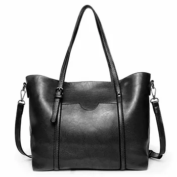 

Women's bag 2020 Summer large roomy high quality handbag retro shoulder bag