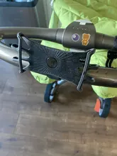 Accesorios para teléfono móvil para cochecito de bebé, soporte universal para coche de bebé giratorio 360, porta teléfono, dispositivo GPS, iPhone