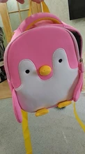 Mochila de grado alto para bebés y niñas, morral escolar 3D antipérdida con dibujos animados para guardería, impermeable de dinosaurios