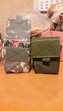 Airsoft-bolsa Molle militar de combate al aire libre, bolsa táctica de una sola pistola, bolso para linterna, funda de camuflaje para caza