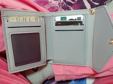 Las mujeres monedero lindo estudiante colgante borla, cuero tendencia pequeña cartera de moda de PU 2020 monedero de la tarjeta de las señoras bolso para las mujeres