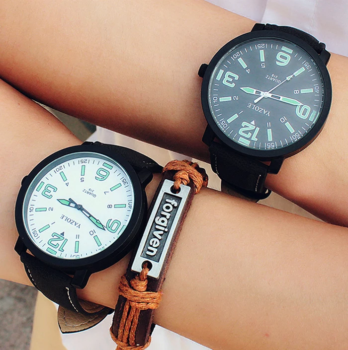 Men's Watch Sports Luminous Watches For Men Wrist Watches Leather Clock Erkek Kol Saati Relogio Masculino Reloj Hombre 2020 - 6