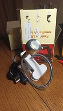 Desk-Lamp Book-Lights Clip-Holder Usb Led Reading Foldable Rechargeable Flexible Usb-Power-Supply