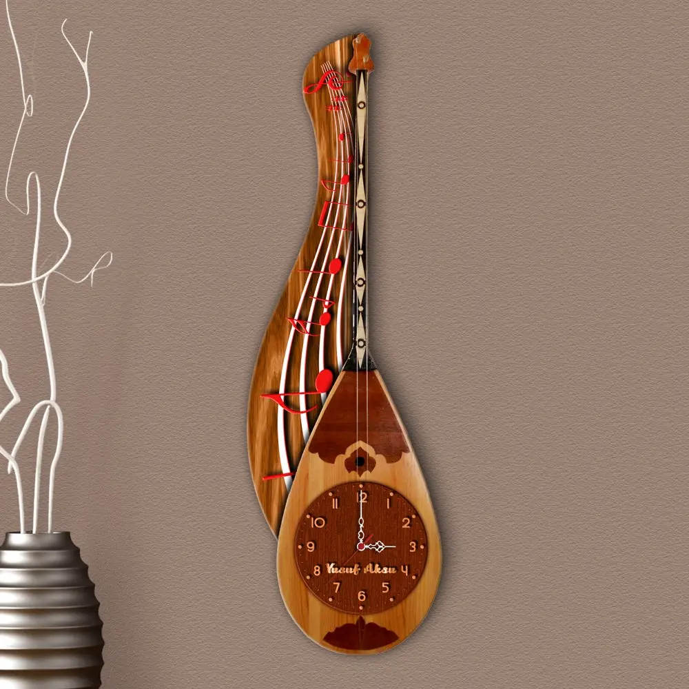 

Personalized Lacing Design Decorative Wooden Wall Clock