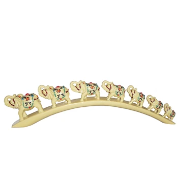 

Sculpture "seven elephants on the Bridge" (bone, plastic, silumin) figurine figurine 2871