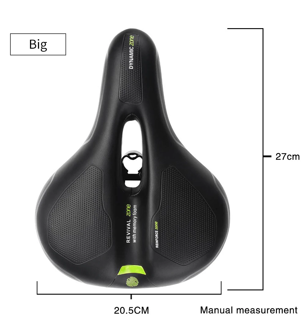 Bicycle Saddle Seat Men Women Thicken MTB Road Cycle Saddle Hollow Breathable Comfortable Soft Cycling bike Seat