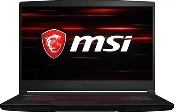 

Laptop MSI GF63 9SCXR-614XRU Intel Core i7 9750H/8GB/512GB SSD/No ODD/15.6" FHD IPS/NVIDIA GeForce GTX 1650 MAX-Q 4GB/Cam/WiFi/BT/DOS/Black