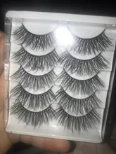 Pestañas postizas naturales, maquillaje largo 3d, extensión de pestañas de visón para belleza, 2/ 5/10 pares