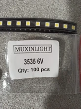 Electronique Led-Tv 3030 Backlight 3535 3v 2835 LG White for 6V 1W 3w-Kit 50-100pcs-Pcs