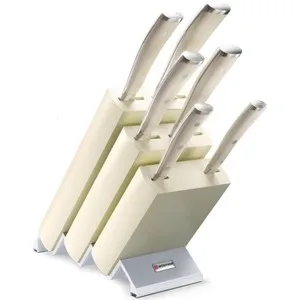 

Set of kitchen knives 7 items Wuesthof Ikon Cream White (9877 WUS)
