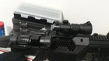 WIPSON-Mira 3X telescópica para rifle, objetivo con lupa óptica, compacto, con cubierta abatible, para arma de caza de 20mm