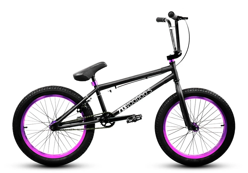 713BIKES Велосипед VOODOO S Size: 20.5\ Черный/Фиолетовый |