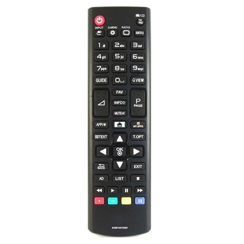 Пульт ДУ для LG AKB74475481 LCD TV Smart (маленький корпус) 24LH480U 28MT48S 28LK480U 32LF592U 43LF590V 43UF6407 43UF640V |