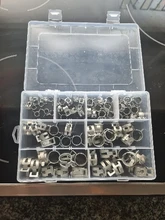 Envío Gratis 80 unids/set 7-18mm primavera Clip manguera abrazadera de tubo flexible tubo de agua de tubo de aire de coche herramientas