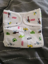 Pañal reutilizable para bebé, pantalones de tela, pañales de entrenamiento para niños, tamaño ajustable, lavable y transpirable, ecológico