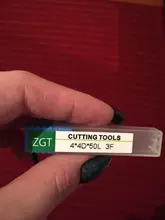 ZGT-cortador de madera de cobre de aluminio, fresa de acero de tungsteno, fresa de 1mm, 2mm, 3mm, 4mm