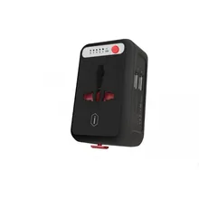 Двойная USB зарядка адаптер универсальный WIWU UA201 Universal Adapter Black(Черный