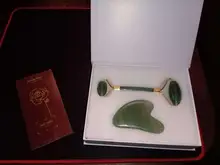 Skincare-Tool Slimmer Shaper Jade Roller Face-Massager Crystal Quartz Natural-Stone Health