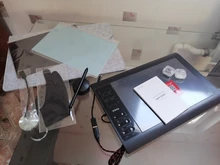 10x6 Inch Professional Graphics Drawing Tablet 12 Express Keys with 8192 Levels Battery-Free