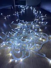 Strings-Light Christmas-Decoration Fairy-Tale Party Outdoor Waterproof 10M 20M 50M 220V