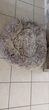 Saco de dormir en invierno para mascotas, caseta de lecho de gatos y perros supersuave, saco de dormir largo y afelpado para cachorros, esterilla portátil, tamaño de 46/50/60cm