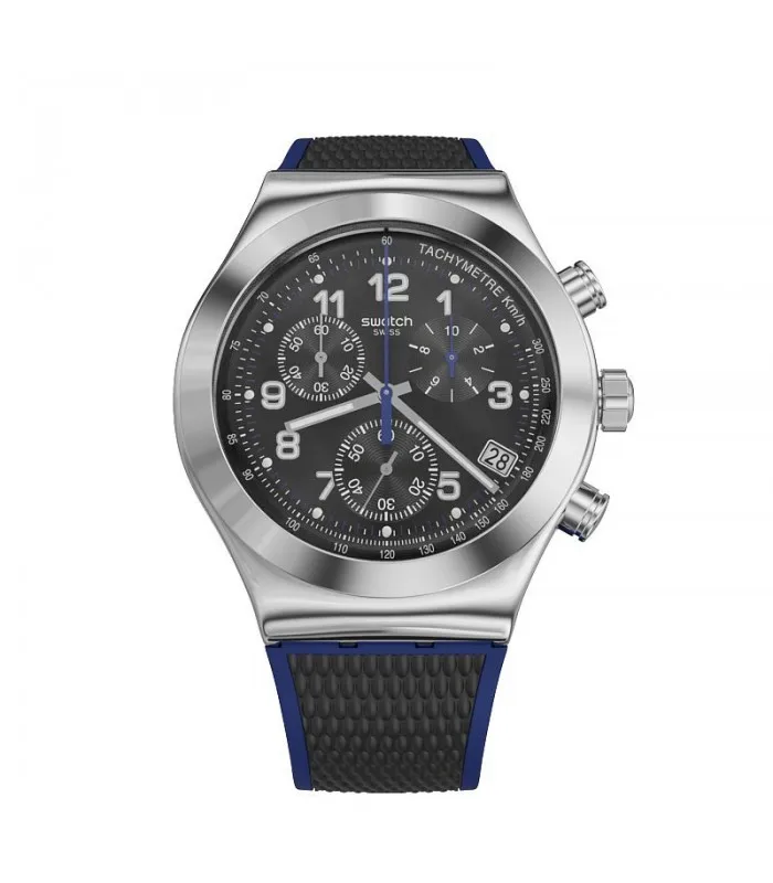 Часы swatch SECRET MISSION Chrono 40-47 мм ирония Кварц Человек YVS451