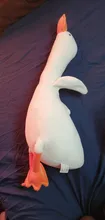 De algodón lindo ganso de peluche juguetes de peluche Animal bebé muñecas acompañantes de confort muñecas almohada nórdica decoración para el hogar