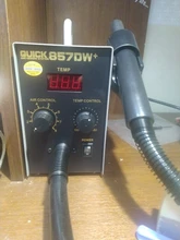 Hot-Air-Gun-Station Quick-857dw Helical Adjustable with Wind-580w SMD