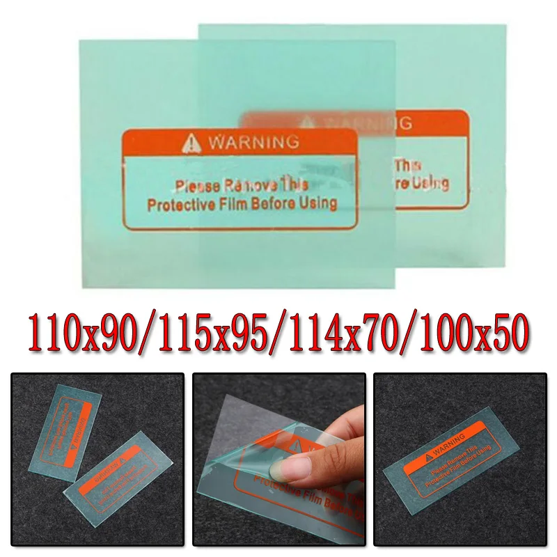 

10pcs Transparent Clear Welding Helmet Mask Cover Lens Protection Plate 4 Size High Quality Protect Eye Weld Accessories