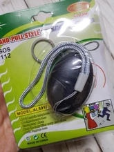 Alarma de autodefensa con forma de huevo para niña y mujer, protección de seguridad, alerta Personal de seguridad, llavero fuerte, alarma de emergencia, barata, 120dB