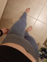 Seamless Leggings Yoga-Pants Training-Tights Nepoagym High-Waisted Ombre Women TEAL