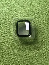 Funda protectora para Apple Watch Series 6/5/4/SE, 40mm, 44mm, Protector de pantalla de vidrio templado, cubierta de parachoques para PC duro para iWatch