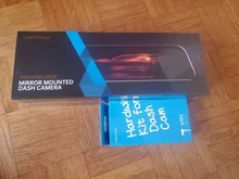 VanTop-Cámara de salpicadero HF12TQ para coche, espejo de 12 pulgadas, 4K, Control por voz, pantalla completamente táctil, cámara de visión trasera, GPS, impermeable, visión nocturna