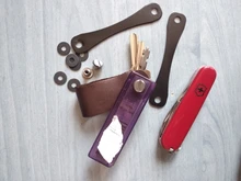 Llavero inteligente para llave de bolsillo, billetera de aluminio compacta y portátil, clip multifuncional