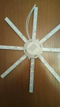 Octopus Light Ceiling-Lamp LED Energy-Saving Warm White Cold 5730SMD 220V 24W 16W 12W