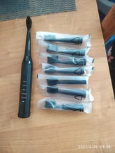 Cepillo de dientes eléctrico ultrasónico, recargable, lavable, blanqueamiento de dientes electrónico, temporizador para adultos