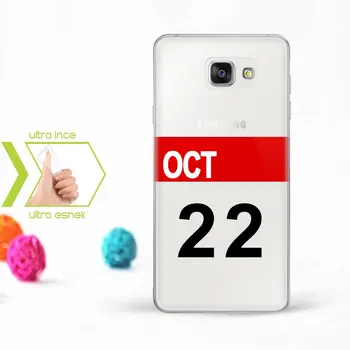 

Personalized Custom Samsung Galaxy A3-A5-A7 2016 Slim Clear Silicone Phone Cover (Takvim-2)