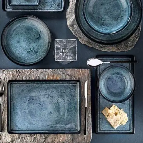 US $289.00 Mitterteich Nnts24y2890003 Round Set For 6 People 6 Breakfast Plates 6 Dinner Plates 6 Deep Plates 6 Bowls Porcelain
