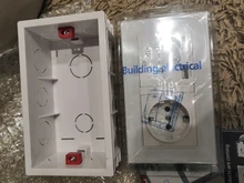 Back-Box Socket Wall-Mounting-Box Internal-Cassette Standard-Switch White SRAN for 146mm--86mm