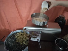 Oil-Extractor Cold-Press Flaxseed YTK Household Automatic Peanut 1500W MAX