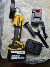 Amoladora inalámbrica de mano, herramienta amoladora angular de 125mm, novedad